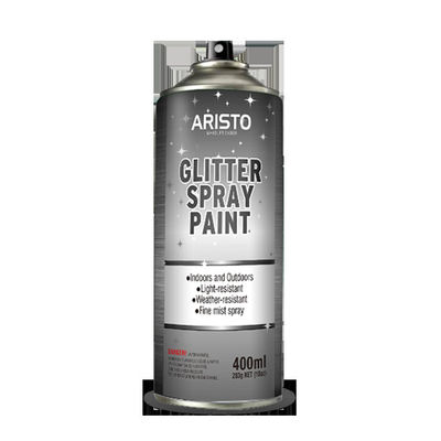 CTI Glitter Spray Paint 400ml Aristo Concentrated Nozzle Untuk Kaca Kayu