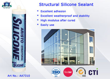Neutral Cure Struktural Cair Waterproof Silicone Sealant untuk Struktural Ikatan 300ml