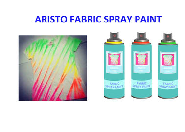 Colorful Putih Hitam Silver Fabric Paint Spray untuk Tekstil DIY T Shirt Gunakan Eco - friendly