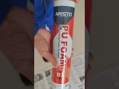 300ml/500ml/750ml PU Foam Penyemprotan Warna Putih Untuk Sealing / Filling / Isolasi