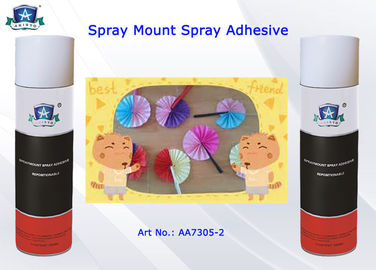 Environmental-friendly Spray Mount Adhesive for Foils , Paper , Clothing 500ml / Can