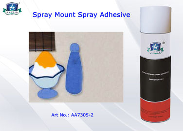 Replika Spray Mount Adhesive untuk Kertas / Plastik / Cahaya Logam atau Bahan Kaca Ringan