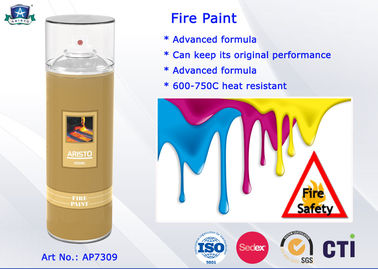 Tahan panas Acrylic Spray Paint / Resin Silicone Fireproof Paint Spray 650 ℃ ~ 700 ℃