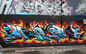 Multicolor Graffiti Spray Paint Waktu Pengeringan Cepat Viskositas Sedang 400ml