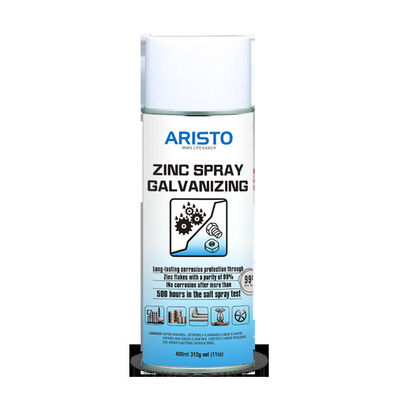 Dingin Galvanizing Zinc Spray Paint / Zinc Rich Cat Lapisan Pelindung Semprot 400ml