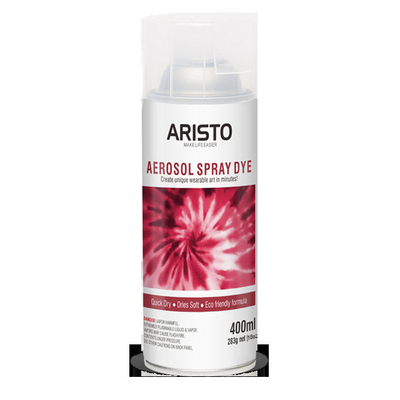 Aristo Tie Fabric Dye Spray Pelapis Pelapis Untuk Berbagai Kaos DIY Dengan Mudah