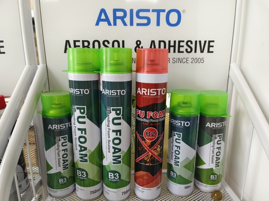 Waterproof PU Foam Spray High Expansion Untuk Sealing / Filling / Isolasi