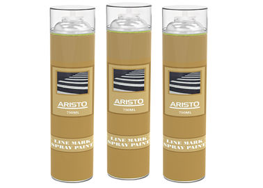 750ml Acrylic Line Mark Spray Paint, cat semprot marka jalan dengan warna normal / fluo
